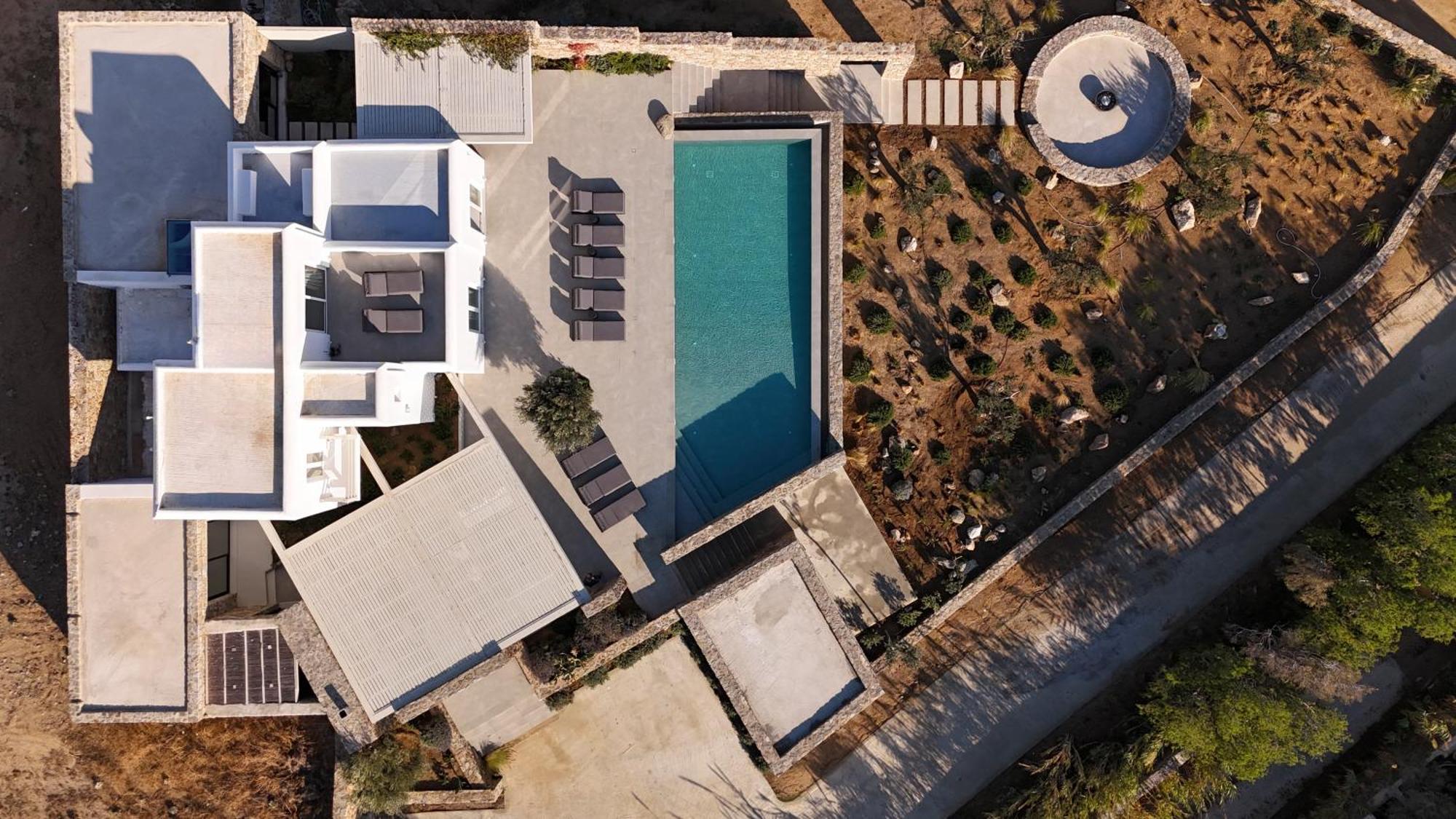 Blue Eye Grand Villa Mykonos Kalafati Eksteriør billede