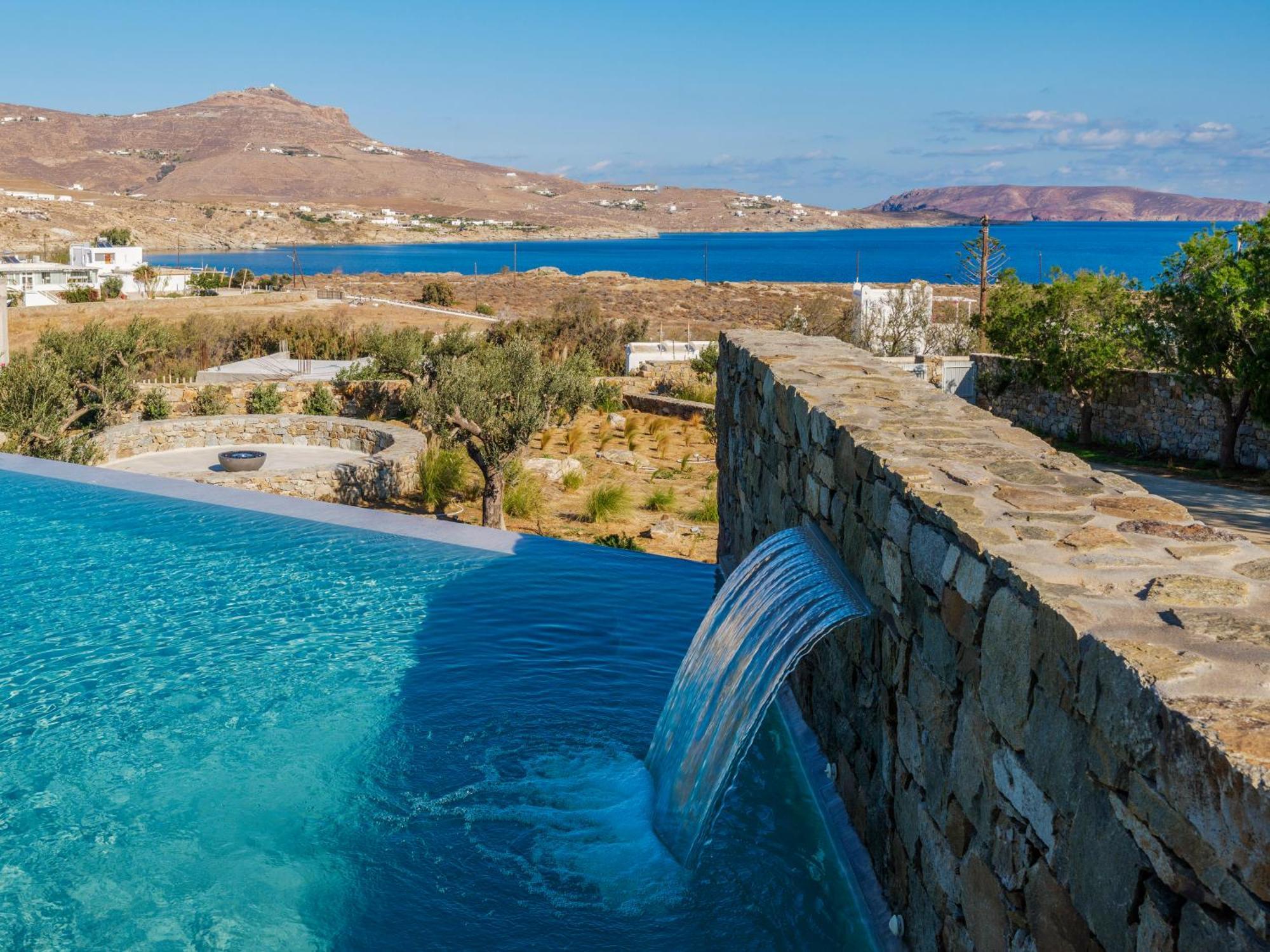 Blue Eye Grand Villa Mykonos Kalafati Eksteriør billede
