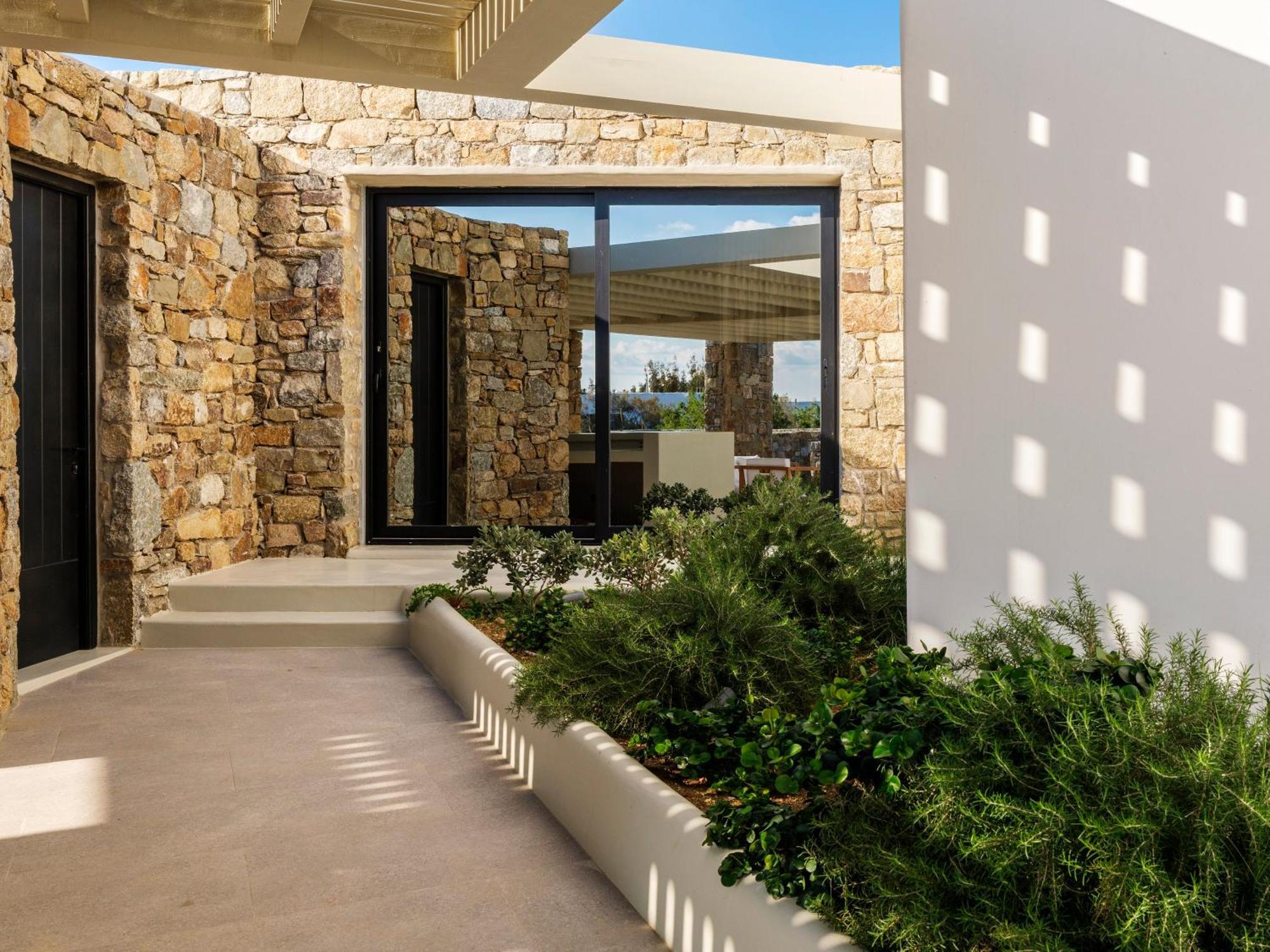 Blue Eye Grand Villa Mykonos Kalafati Eksteriør billede