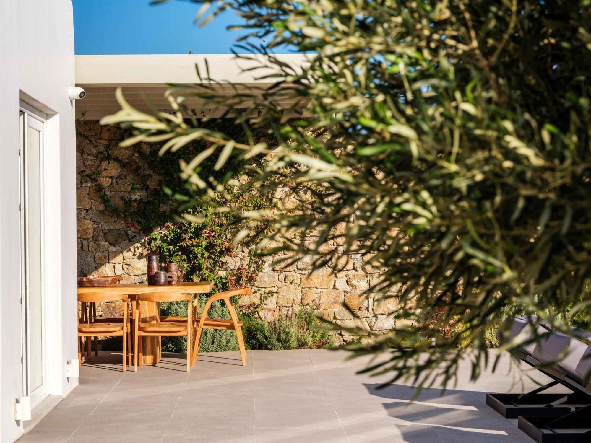 Blue Eye Grand Villa Mykonos Kalafati Eksteriør billede