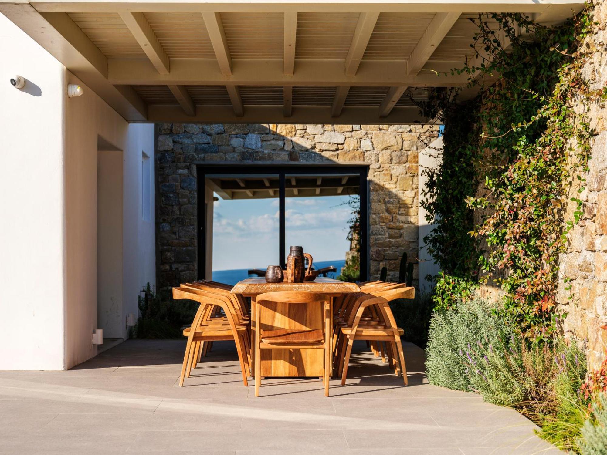Blue Eye Grand Villa Mykonos Kalafati Eksteriør billede