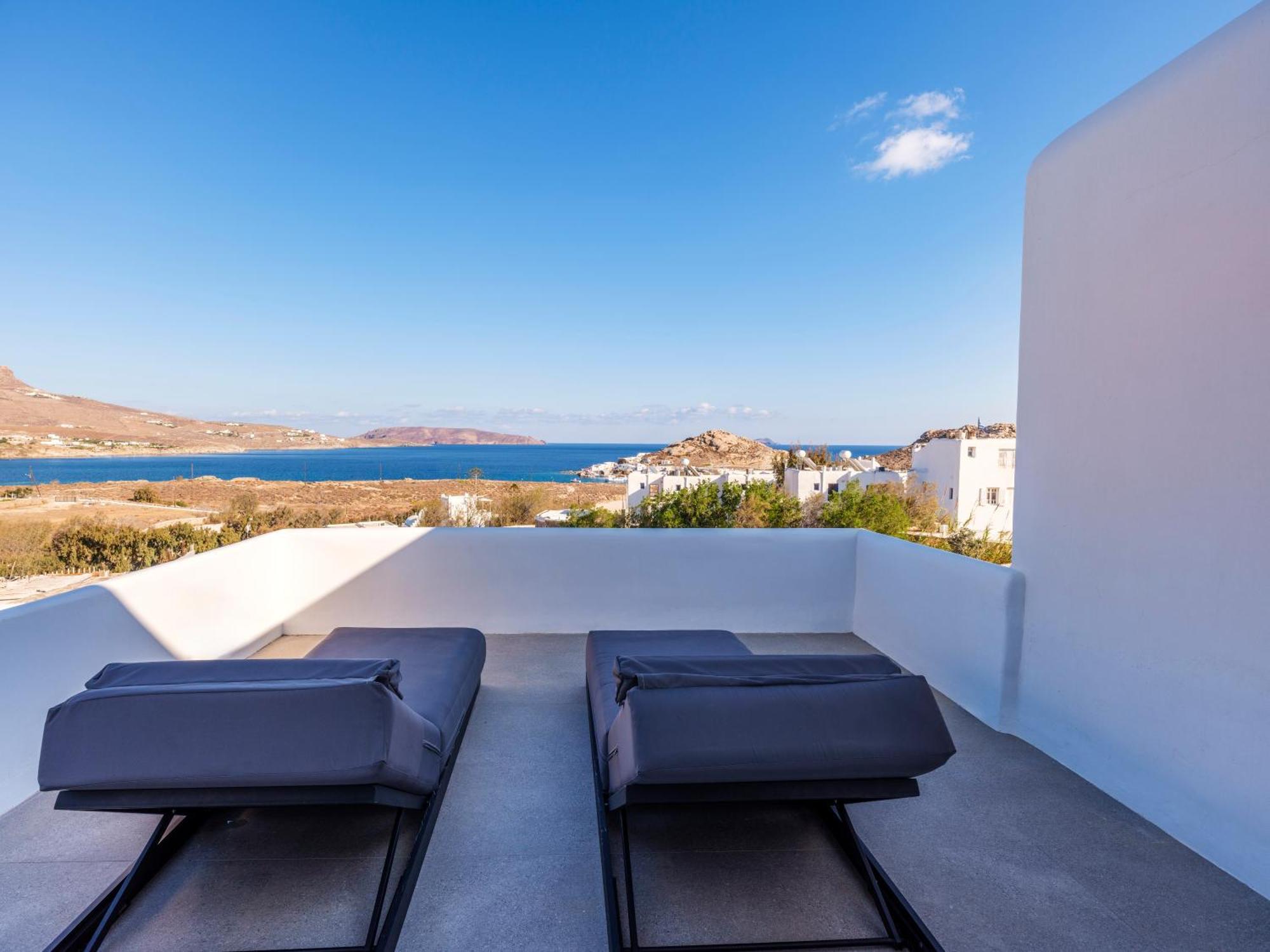 Blue Eye Grand Villa Mykonos Kalafati Eksteriør billede